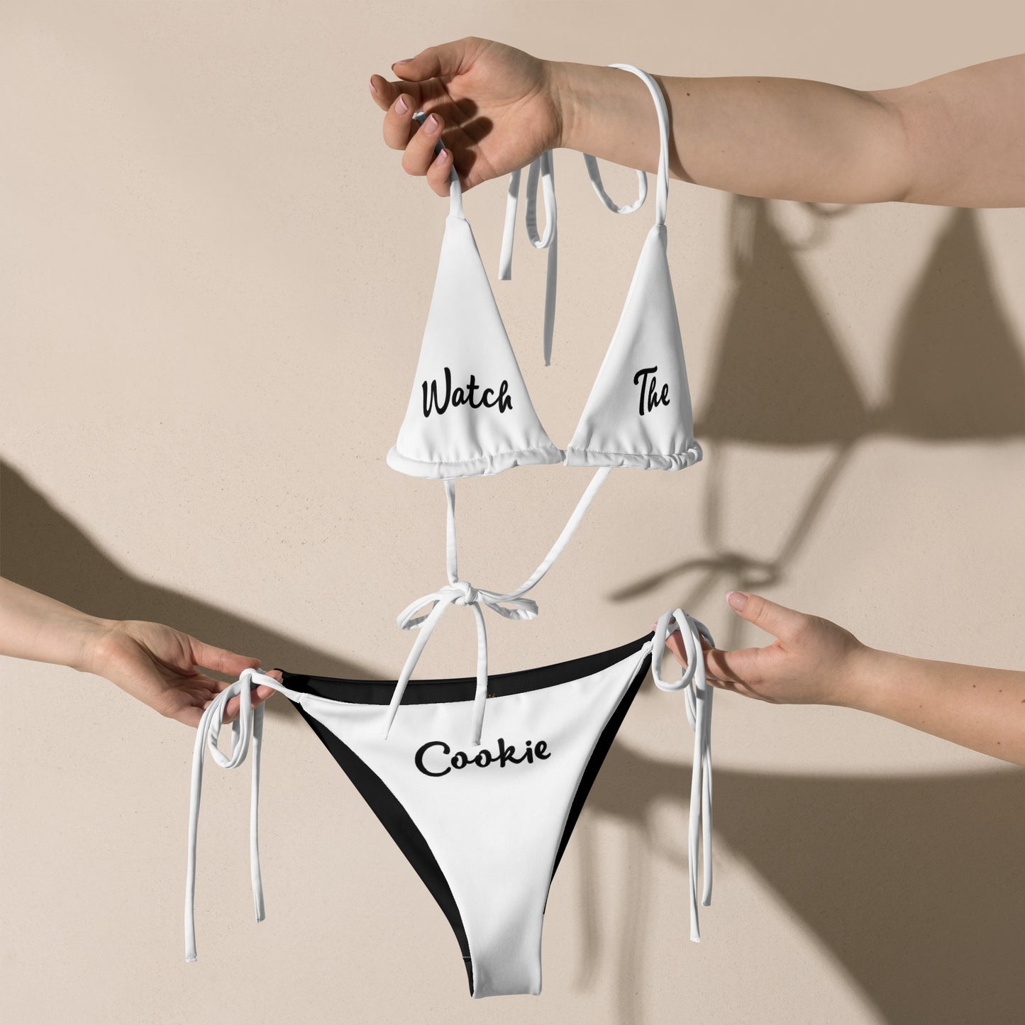 'Watch The' String Bikini