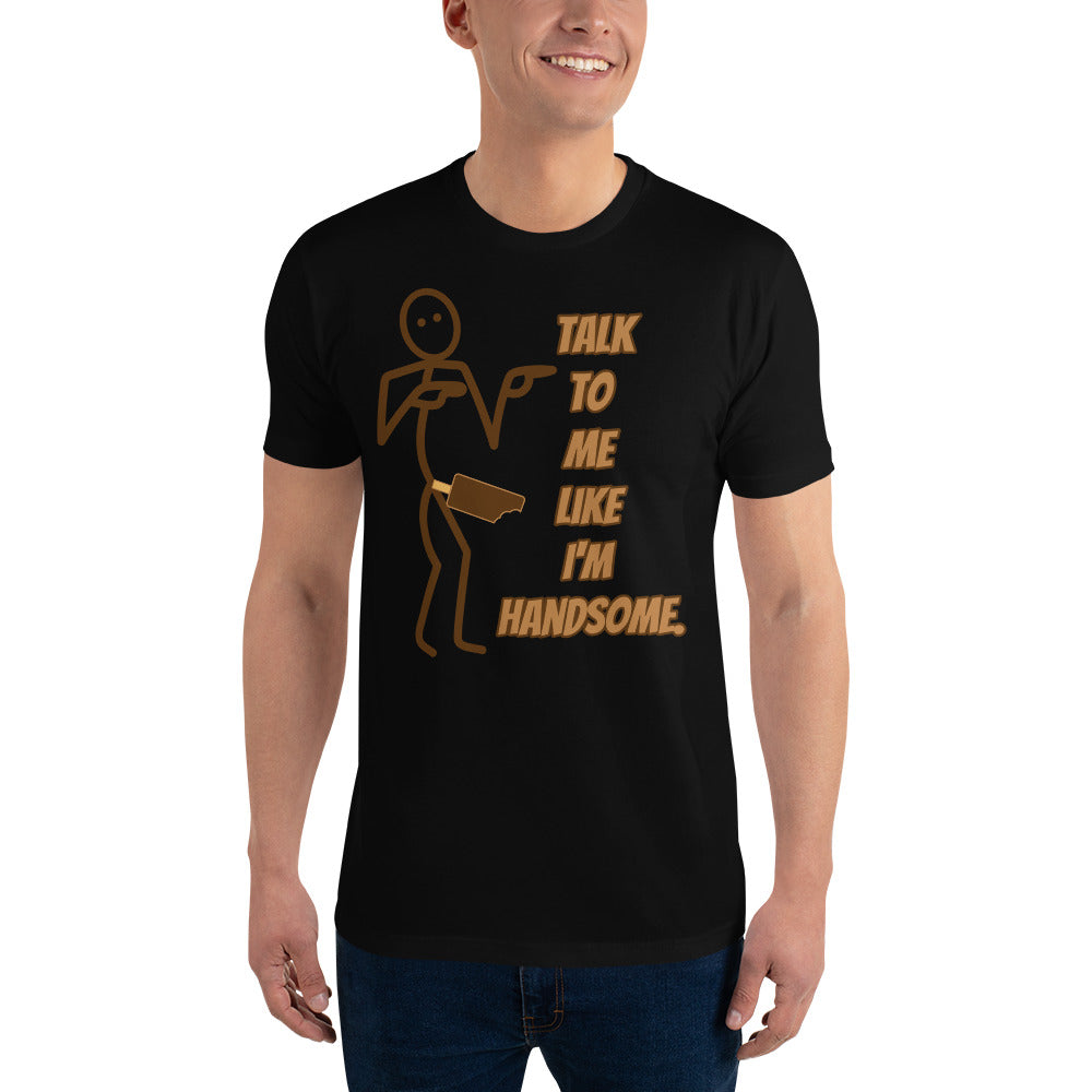 'Handsome' Short Sleeve T-shirt