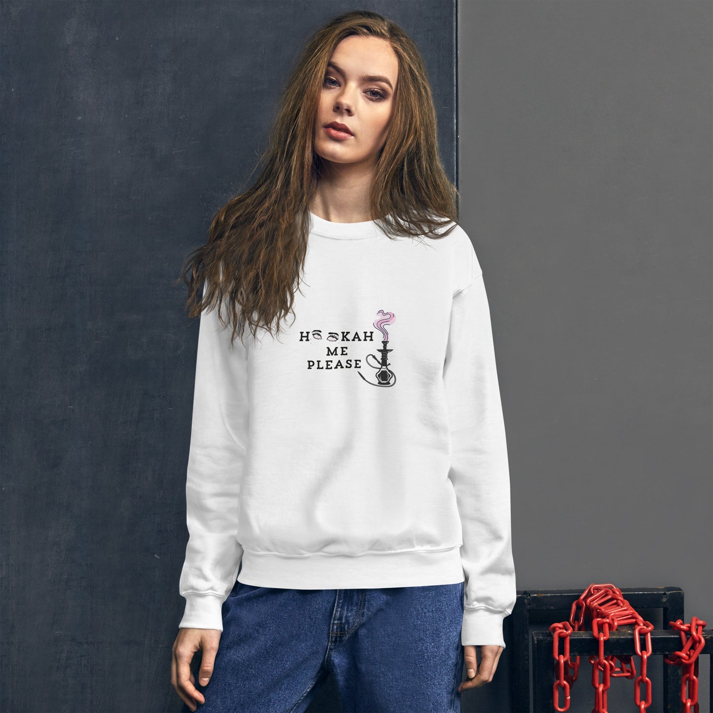 'Hookah Me Please' Women's Sweatshirt