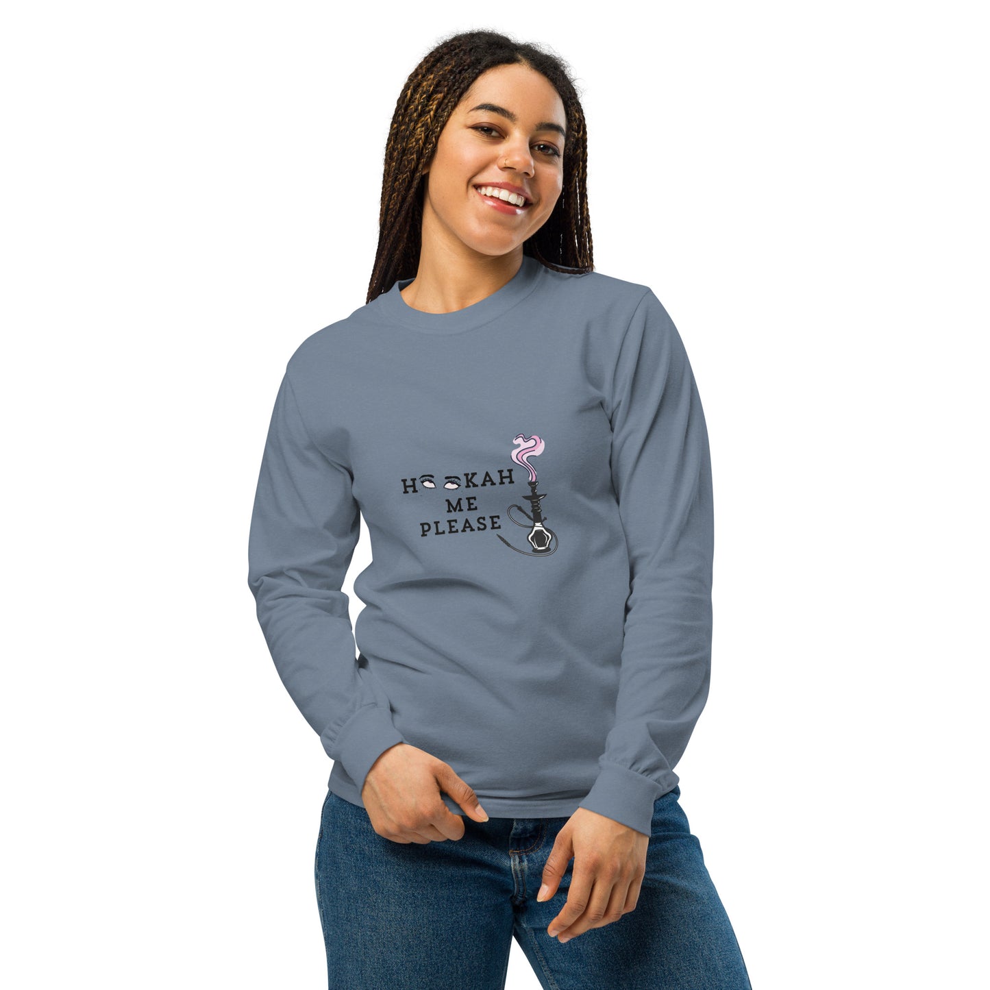 'Hookah Me Please' Women's Long-Sleeve Shirt